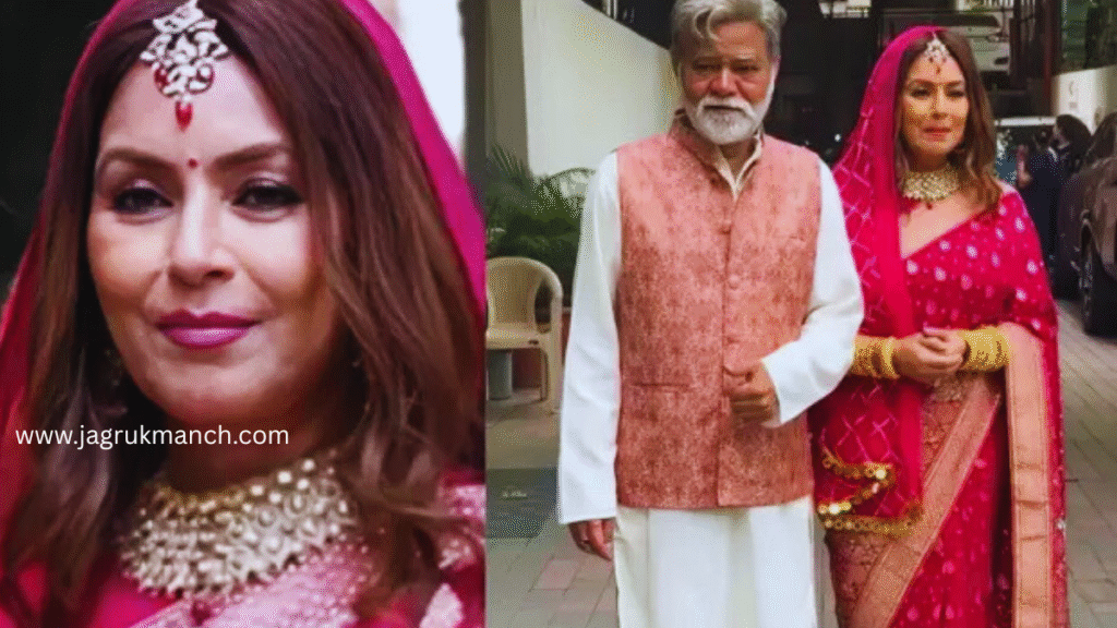 Mahima Chaudhry और Sanjay Kapoor 2025 मीडिया इवेंट में