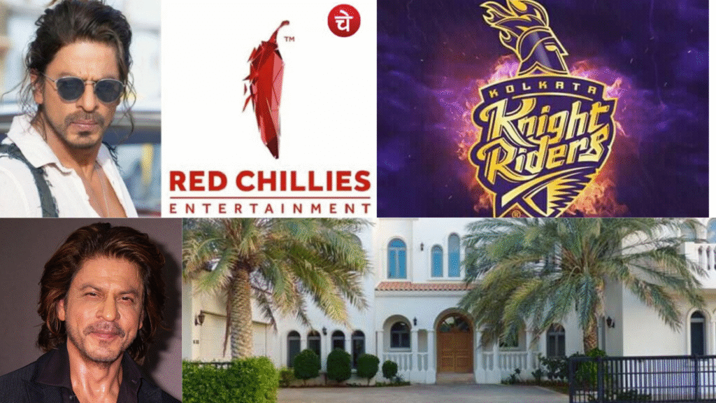 शाहरुख खान की आय के प्रमुख स्रोत